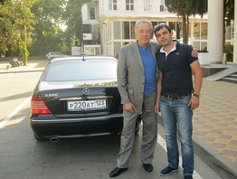 Транспортное обслуживание Святослава Белза Сочи-Абхазия 2012г.